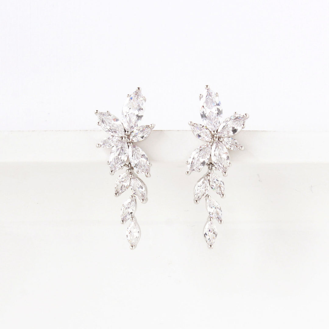 Allure  Crystal Bridal Earrings | Adriana Sparks Bridal