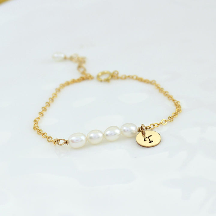 Paige Pearl Bar Bracelet