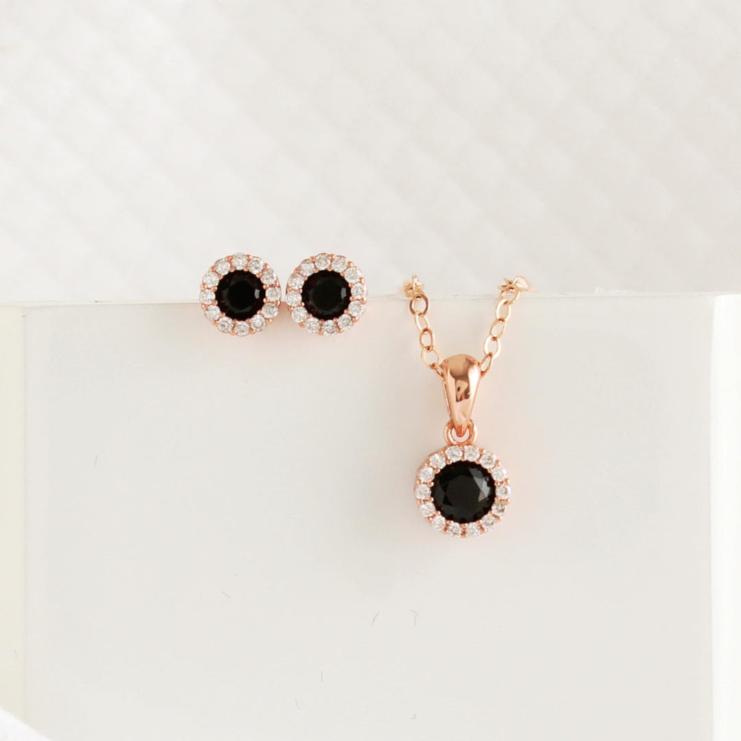 Ava Necklace & Earrings Bridesmaid Gift | Adriana Sparks Bridal