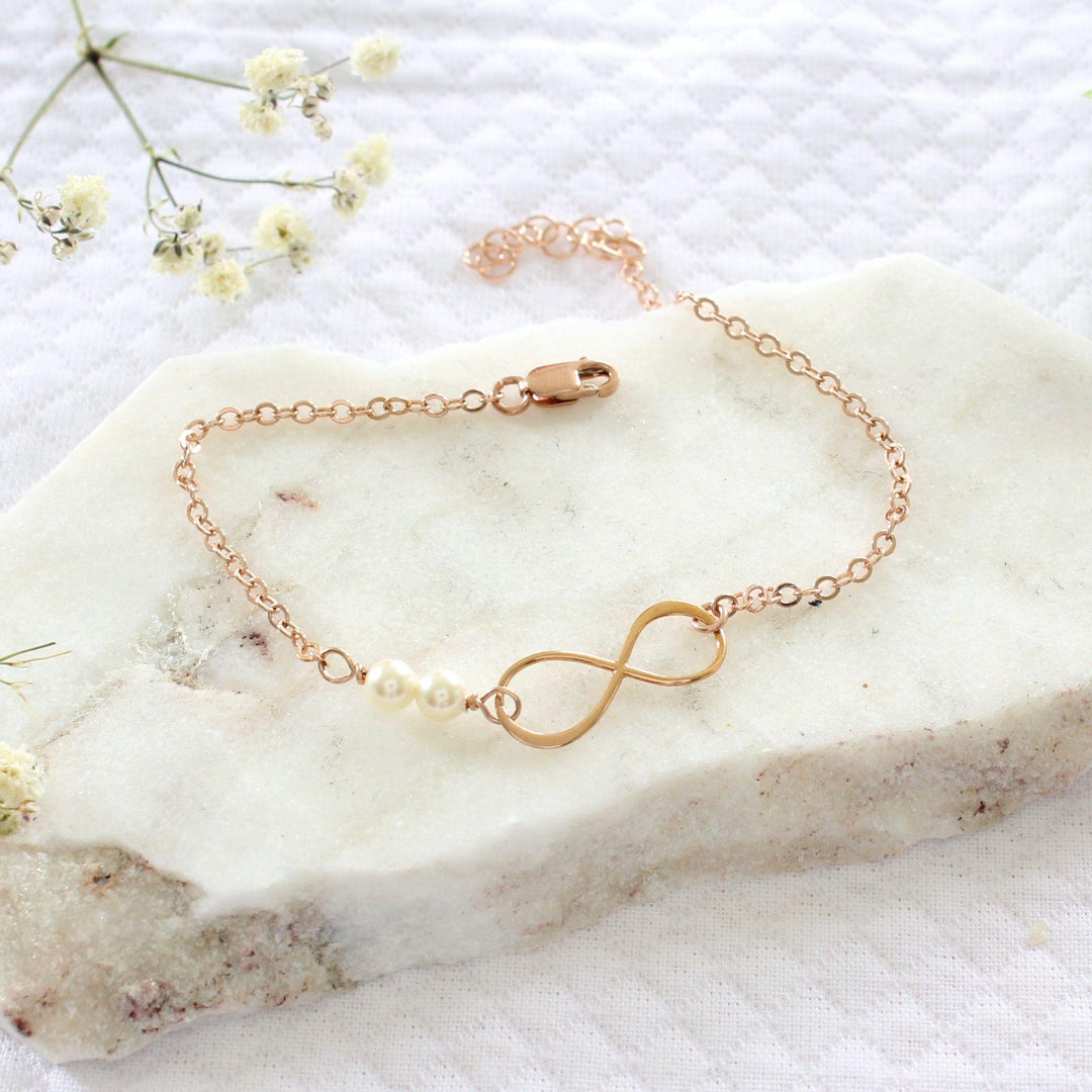 Wren Infinity & Pearls Bracelet